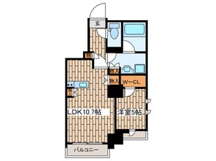 RJRプレシア千鳥の物件間取画像